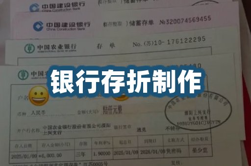 银行存折制作